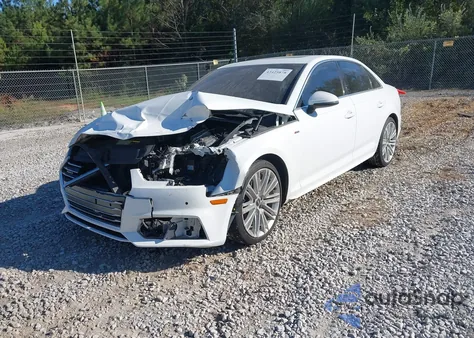 2017 Audi A4 2.0T Premium из США, поврежденный, VIN WAUENAF44HN036745